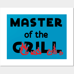 master of the grill Posters and Art